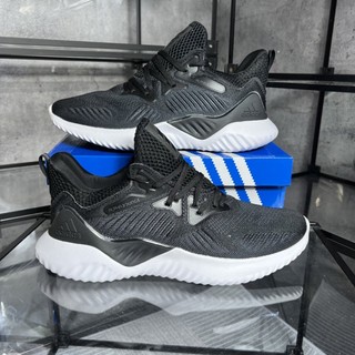 ⚡️full box⚡️giày thể thao chạy bộ das alphabounce đen êm
