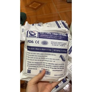 Gạc phẫu thuật ổ bụng y tế