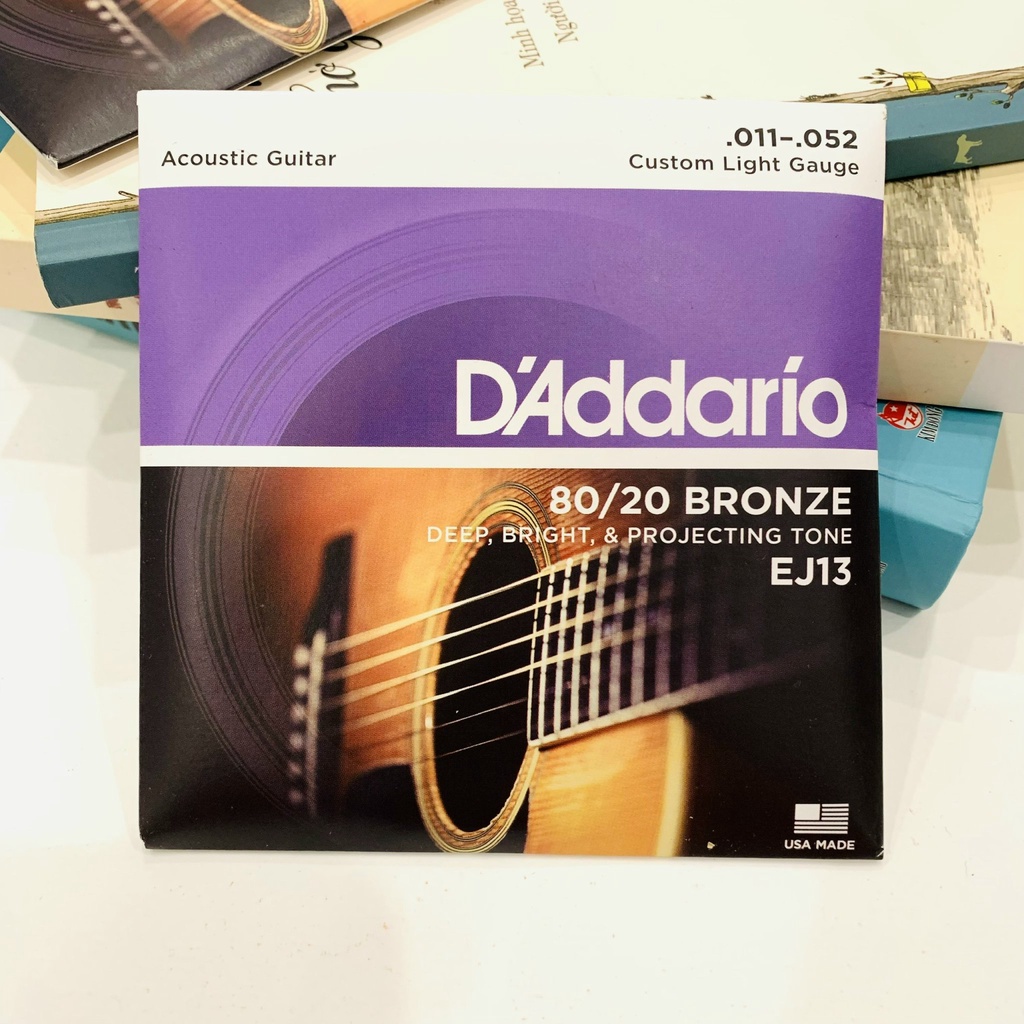 DÂY GUITAR AUCOUSTIC D'ADDARIO EJ13 (HÀNG CHÍNH HÃNG)