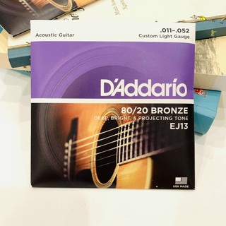 DÂY GUITAR AUCOUSTIC D'ADDARIO EJ13 (HÀNG CHÍNH HÃNG)