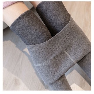 1 quần tất đi lạnh cotton gân lót lông dày 350 g