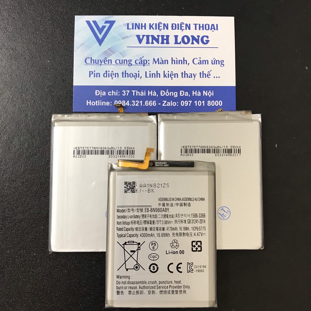 Pin zin Samsung Note 20