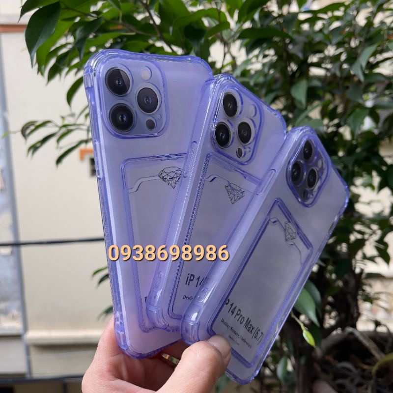 Ốp lưng ví cài thẻ cho iPhone 12 pro max , 13 pro max , 14 pro max , 14 pro siêu đẹp