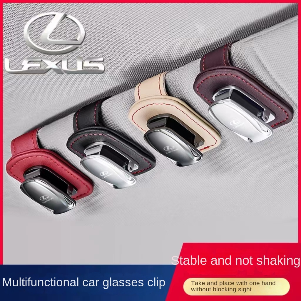 Hộp Đựng Mắt Kính Có Kẹp Trang Trí Cho Xe Hơi Lexus es200 / rx300 / ux260h