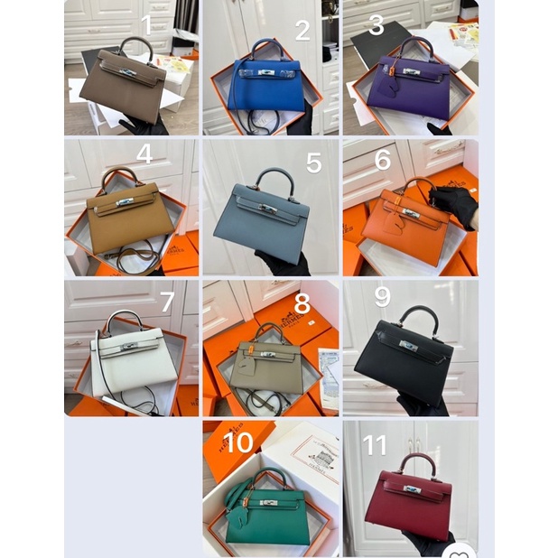 TÚI XÁCH HM KELLY SUPER FULL BOX TAG BẠC