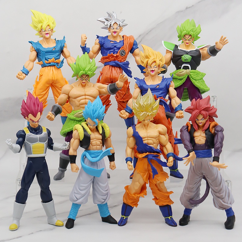Tổng Hợp Mô hình nhân vật goku cadic calich trunks vegeta broly - dragon ball