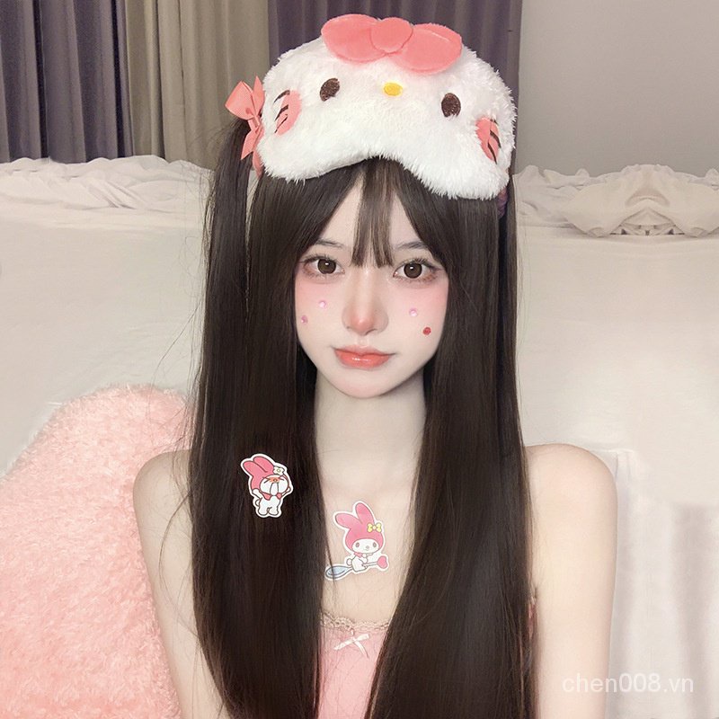 Hàng Có Sẵn Sàng Vận Chuyển Ngay Lập Phương Hàng Có Sẵn#Hellokitty Miếng Bịt Mắt Ngủ 12 / 20mm Hình Hello Kitty / Chó Cinnamon Nhồi Bông Đáng Yêu