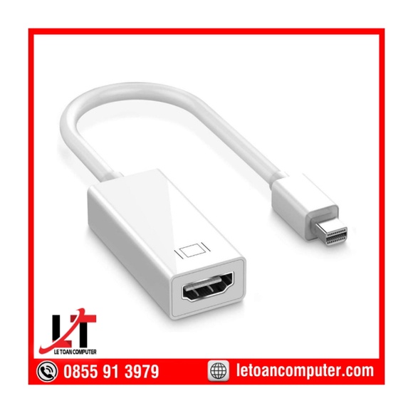 Cáp Chuyển Đổi Mini Displayport To HDMI (Trắng)