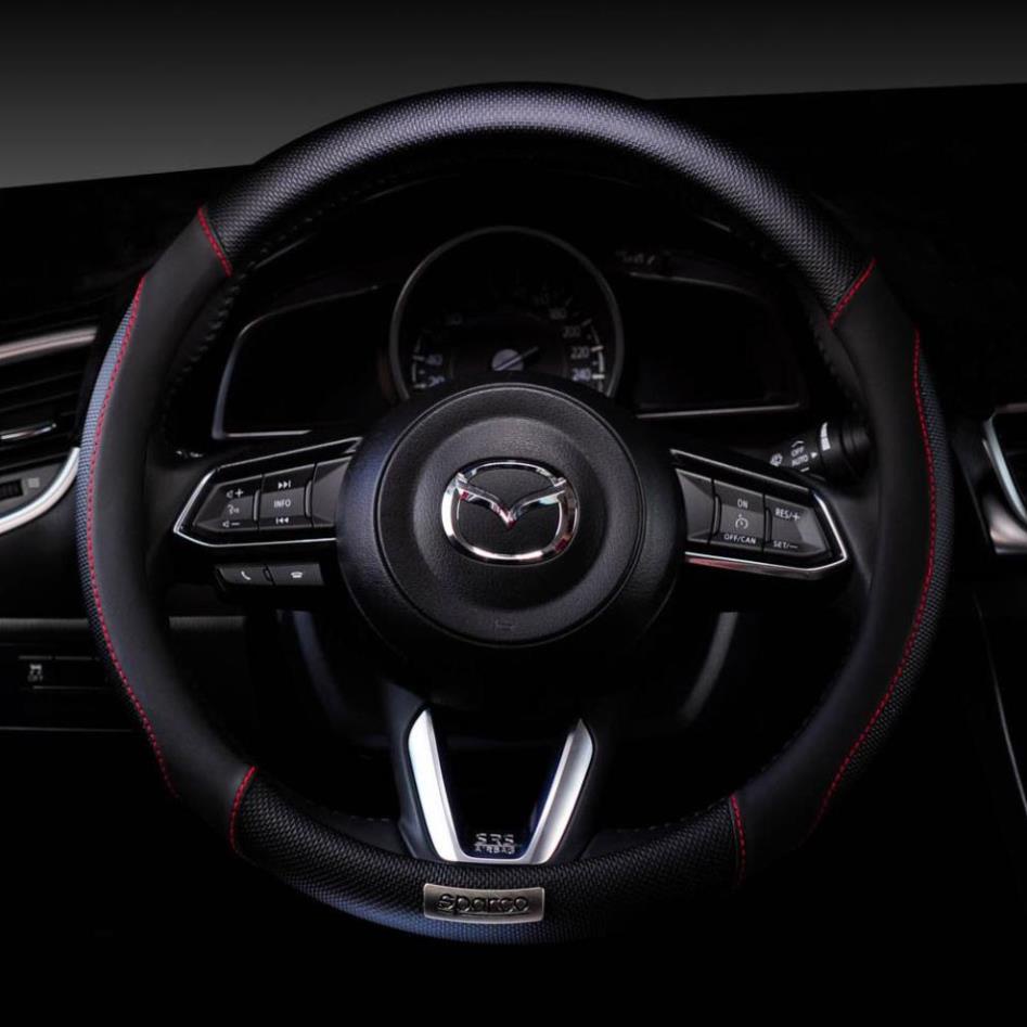 Bọc vô lăng ô tô cao cấ  Sparco chính hãng mã 1113BKS - toyota ford honda hyundai kia bmw suzuki mitsubishi mec | BigBuy360 - bigbuy360.vn