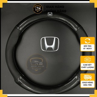 (hàng mới về) Bọc Vô Lăng Cacbon Có Logo HONDA