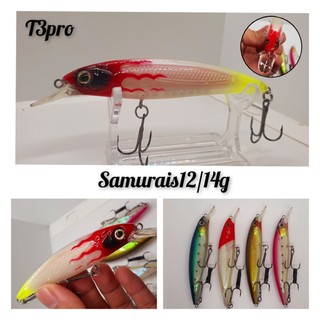 Mồi giả câu cá lure dạ quang minowsr5 câu cá chẽm, cá mú, cá hồng 11cm/14g