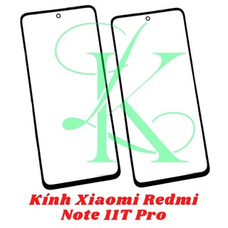 Kính XM redmi note 11t  pro  ( kính ép cho redmi note 11t pro  )