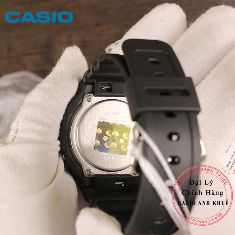 Đồng hồ Nam Casio G-Shock Nam GA-2100-1A3 mặt vuông cỡ 46mm