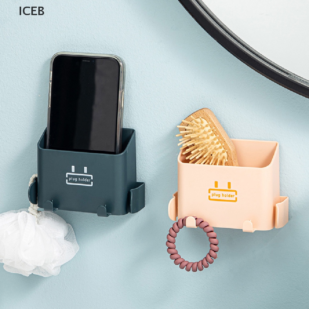 Giá Đỡ Điện Thoại / Điều Khiển Từ Xa / Cắm Sạc Gắn Tường Không Cần Đục Lỗ my