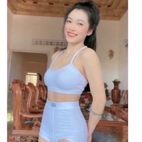 Quần Black Funoff Short - Biker short dáng ngắn nữ mùa hè năng động