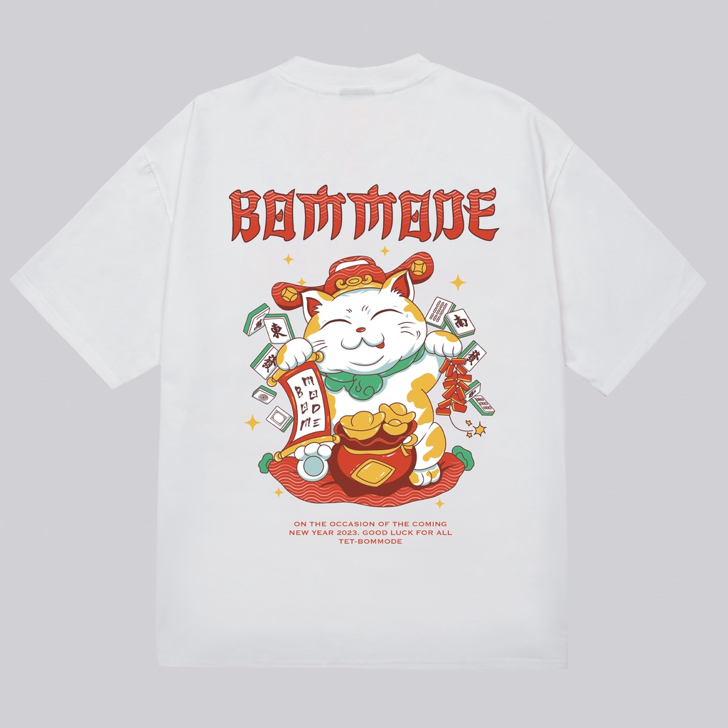 MEOW T-SHIRT , ÁO THUN UNISEX COTTON , CO GIẢN , THAM HUT TOT
