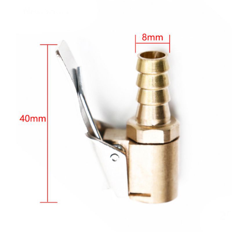 Đầu Vòi Bơm Bằng Chất Liệu Đồng Cho Máy Bơm Lốp, Máy Thổi Khí Chuyên Dụng