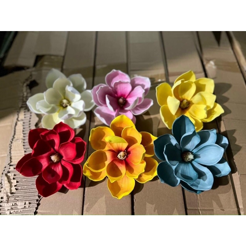 Đầu bông hoa Mộc Lan Xốp  - Trang trí oản tài lộc,tháp bánh ,giỏ quà,làm đồ hanmade