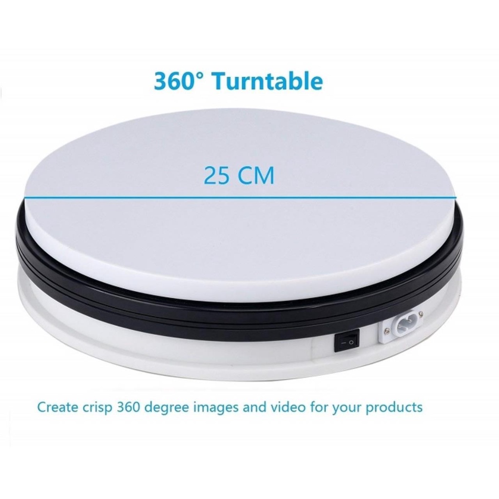 Bàn Xoay trưng bày showroom TurnTable 360 Độ chịu lực đến 5kg -15kg