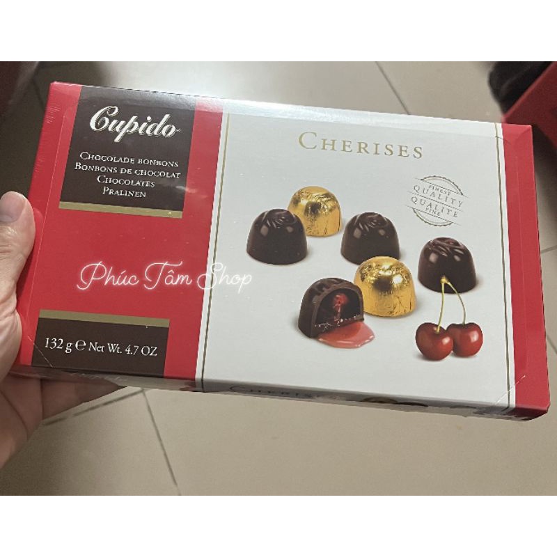 Socola Cherry Hamlet Cupido 132gr- Bỉ
