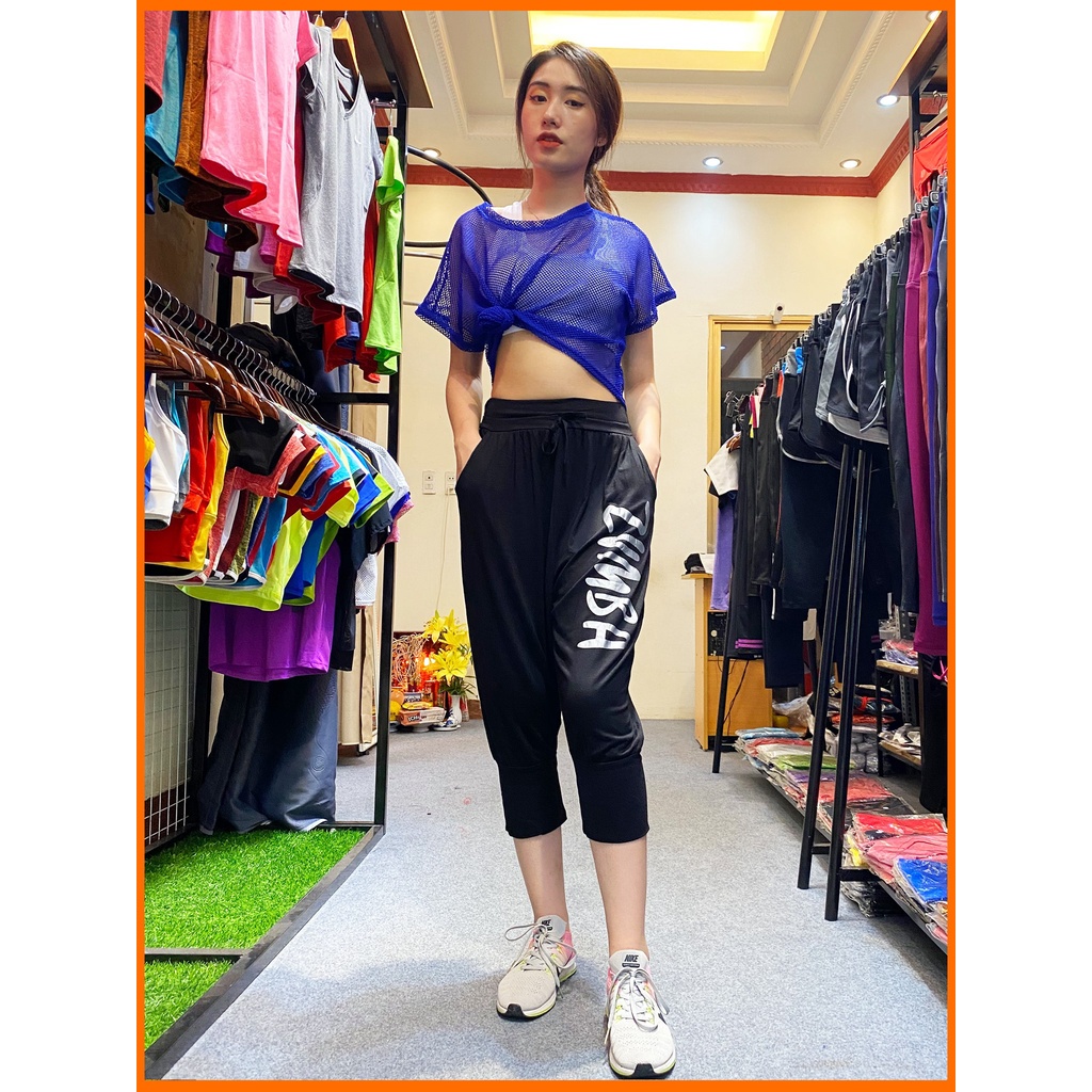 Các mẫu quần thụng đồ tập nhảy zumba cho nữ người gầy đang sale giảm giá