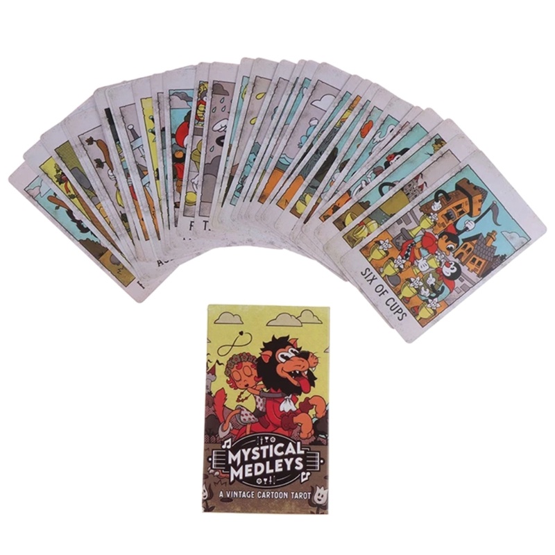 Bộ Bài Tarot Phiên Bản Bí Ẩn Đầy Đủ Phiên Bản Tiếng Anh Cho Bữa Tiệc Gia Đình