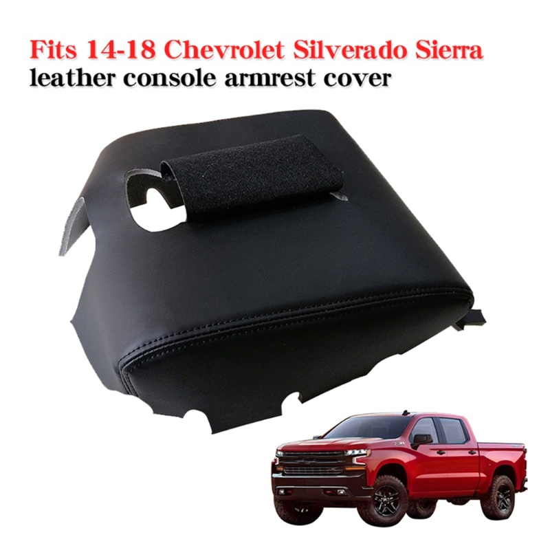 Đệm Da PU Bọc Tay Vịn &amp; Chỗ Gác Tay Cho Sierra 14-18