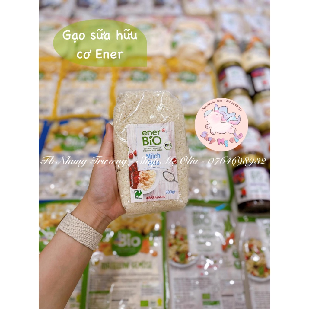 Gạo sữa hữu cơ Ener BiO Milch reis 500g