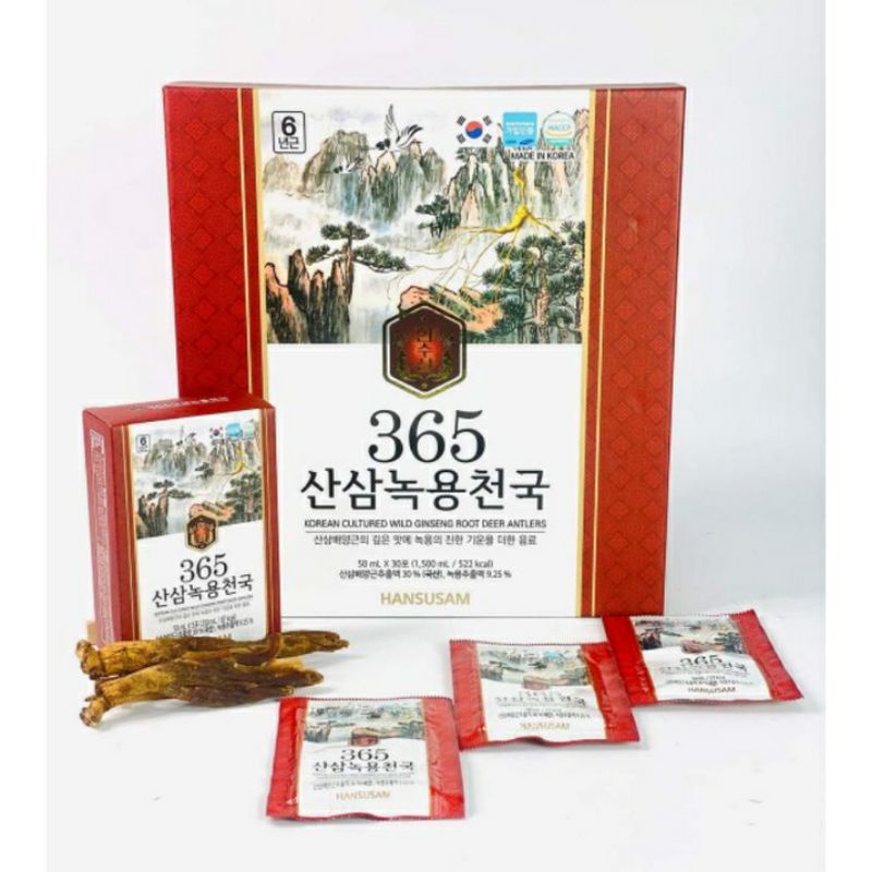 Sâm Nhung Hươu Q.plus Nonghyup/Nước Hồng sâm Núi Chinki/ Sâm núi 365/ Sâm  Q Gold