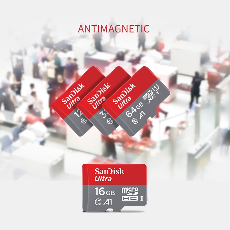 Thẻ Nhớ Sandisk Ultra 256GB 1TB 512GB 1TB MicroSD 120MB / s Tốc Độ Cao Cho Máy Chơi Game Nintendo Switch 256GB