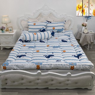 Vỏ bọc đệm topper ( nhắn tin chọn màu với shop)