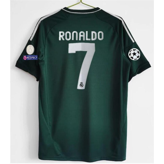 Áo Thun Bóng Đá Tay Dài Đội Tuyển Real Madrid 2012 2013 # 12 # 13