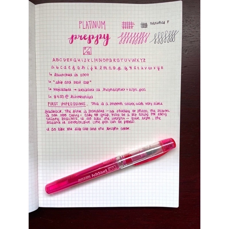 Bút máy Nhật Preppy 03 siêu bền luyện chữ đẹp