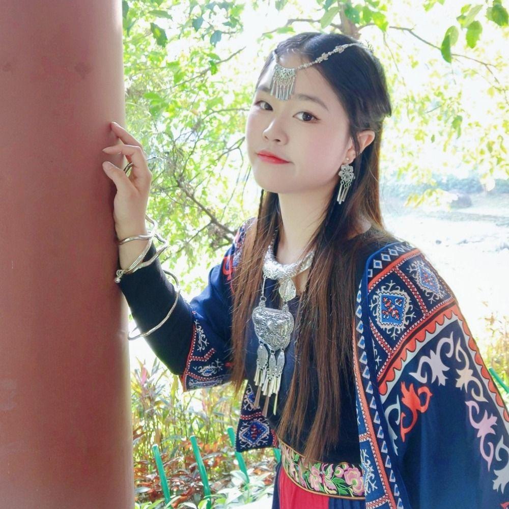 AROMA Băng Đô Cài Tóc Hình Bướm / Lá Cây Phong Cách Bohemian Thời Trang Cho Nữ