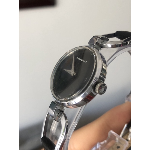 ĐỒNG HỒ NỮ CƠ CÓT TAY CARAVELLE THUỴ SĨ