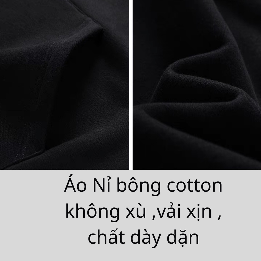 Áo Hoodie thêu dày dặn nam nữ, Áo Khoác Nỉ Unisex hoodie nike bấm cúc chính hãng chất nỉ bông cotton cao cấp siêu ấm | BigBuy360 - bigbuy360.vn