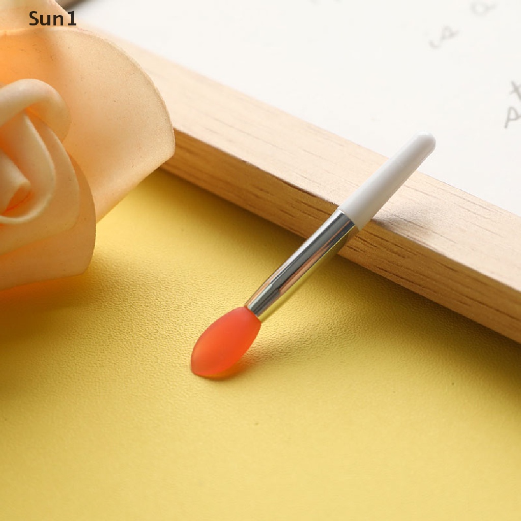 Set 1 Cọ Tô Son Môi Chất Liệu Silicone Tiện Dụng