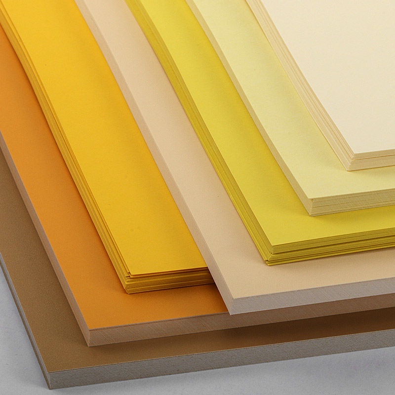 Bìa cứng dòng màu vàng a4a3/4 Open 8 Open Full Open 230-250g Giấy nền Tự Làm Thủ công/giấy A4/giấy l