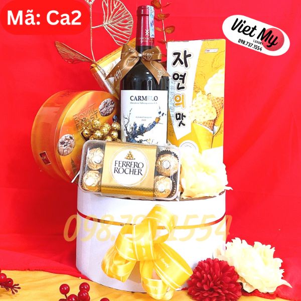 Trụ tròn lên set quà Tết - giá rẻ nhất có giao Hỏa Tốc