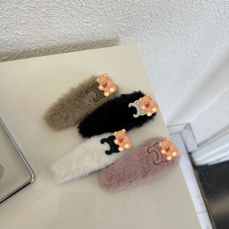 Kẹp Tóc Đính Đá Hình Giọt Nước Phong Cách Thời Trang Hiệu Triumph