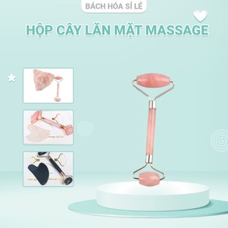 Hộp cây lăn mặt nâng cơ massage tự nhiên thư giãn xả stresss thon gọn mặt