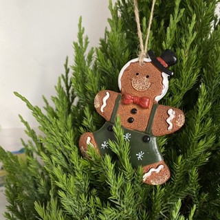 Phụ kiện Bánh Gừng trang trí cây thông Noel/ hộp quà dễ thương
