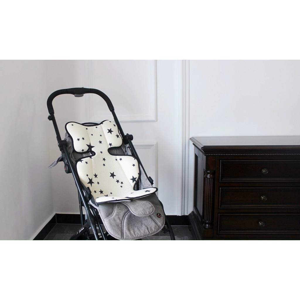 Đệm lót xe đẩy Monona điều hòa xuất Hàn cao cấp tiện lợi chất liệu bền bỉ thấm hút mồ hôi tốt cho bé trai bé gái