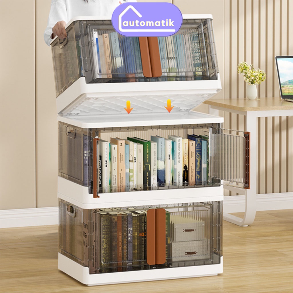 Hộp Đựng Quần Áo Automatik 2 Cửa Bằng Nhựa Đa Năng