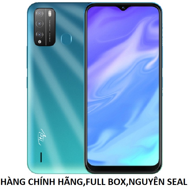 Điện thoại itel Vision1 Pro  3GB/32GB , 6.52" HD+ , Camera kép - Hàng Chính Hãng, Bảo Hành 12 Tháng