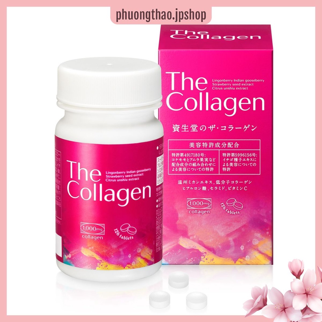 Viên uống The Collagen Shiseido Nhật Bản hỗ trợ làm đẹp 126 viên - PHUONGTHAO.JPSHOP