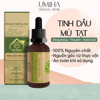 Tinh Dầu Mù Tạt Hữu Cơ Umiha Nguyên Chất | Mustard Essential Oil 100% Organic 10ml
