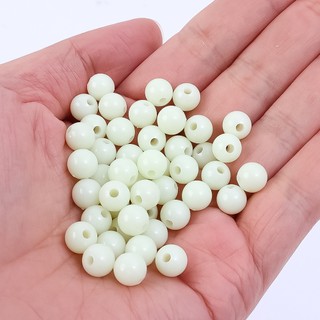 Set 100 Hạt Phao Câu Cá Dạ Quang 3-8mm