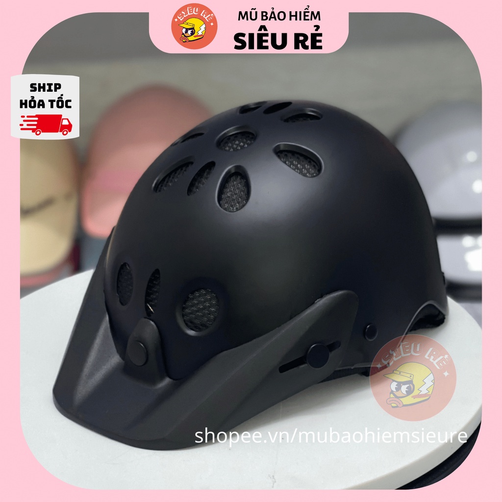 Nón bảo hiểm thể thao cao cấp 5B Sport kiểu dáng cá tính , Mũ bảo hiểm nữa đầu dành cho cả nam và nữ