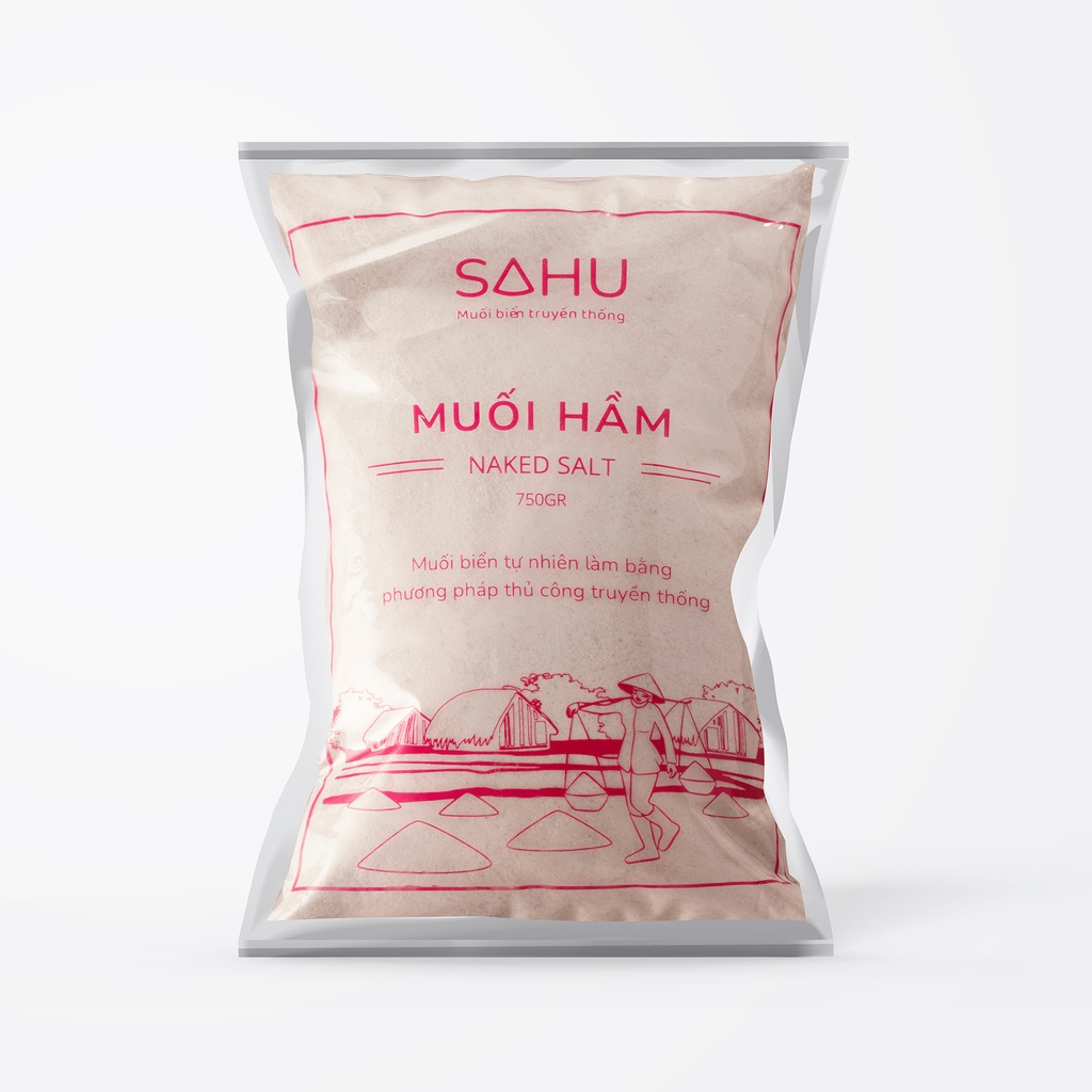 MUỐI HẦM SAHU | SAHU SMOKED SALT - Muối hầm truyền thống nồi đất sét, 100% tự nh